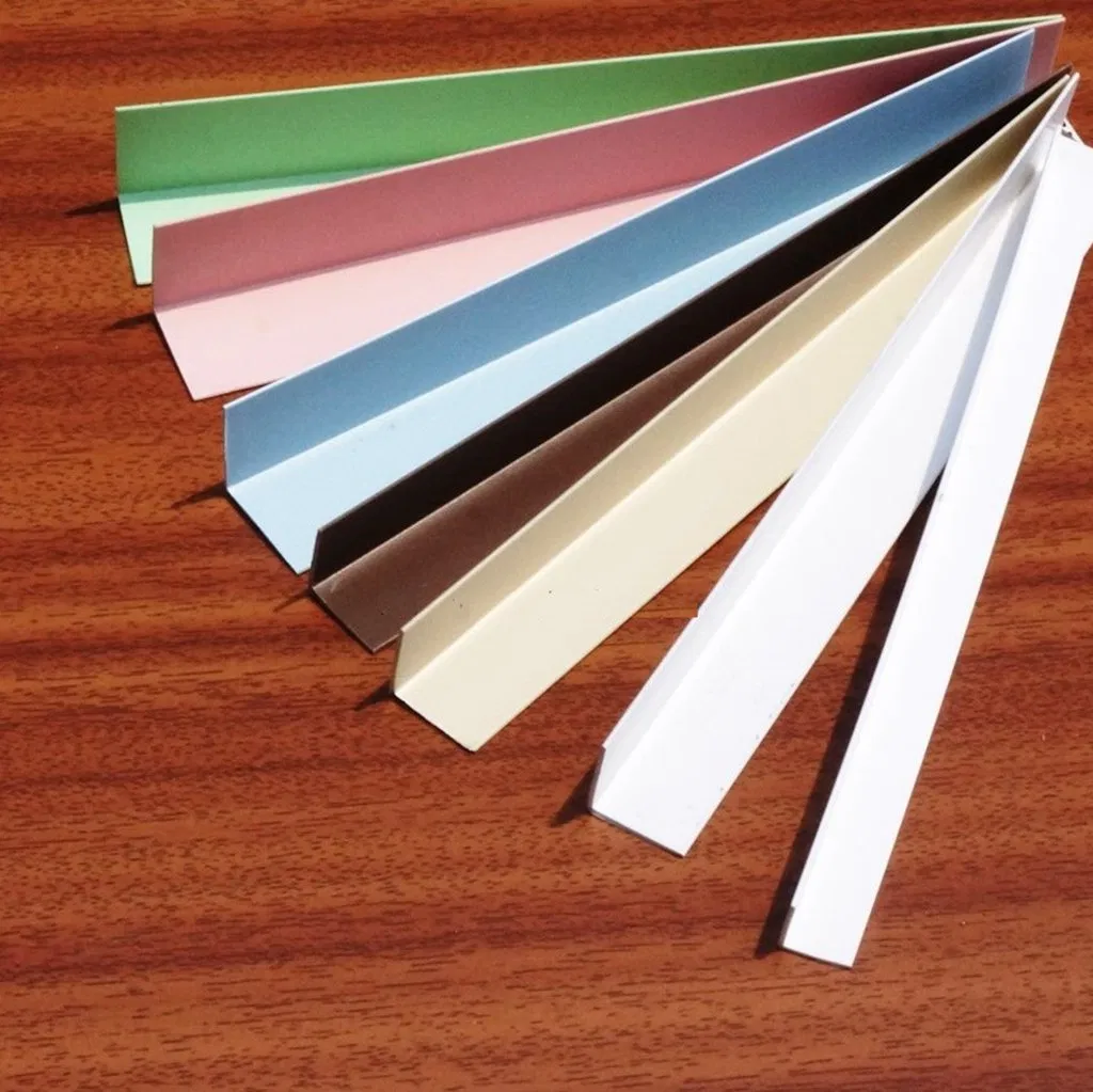 Hot Sale L Shaped PVC Profile Wall Edge Corner Guard for Flooring