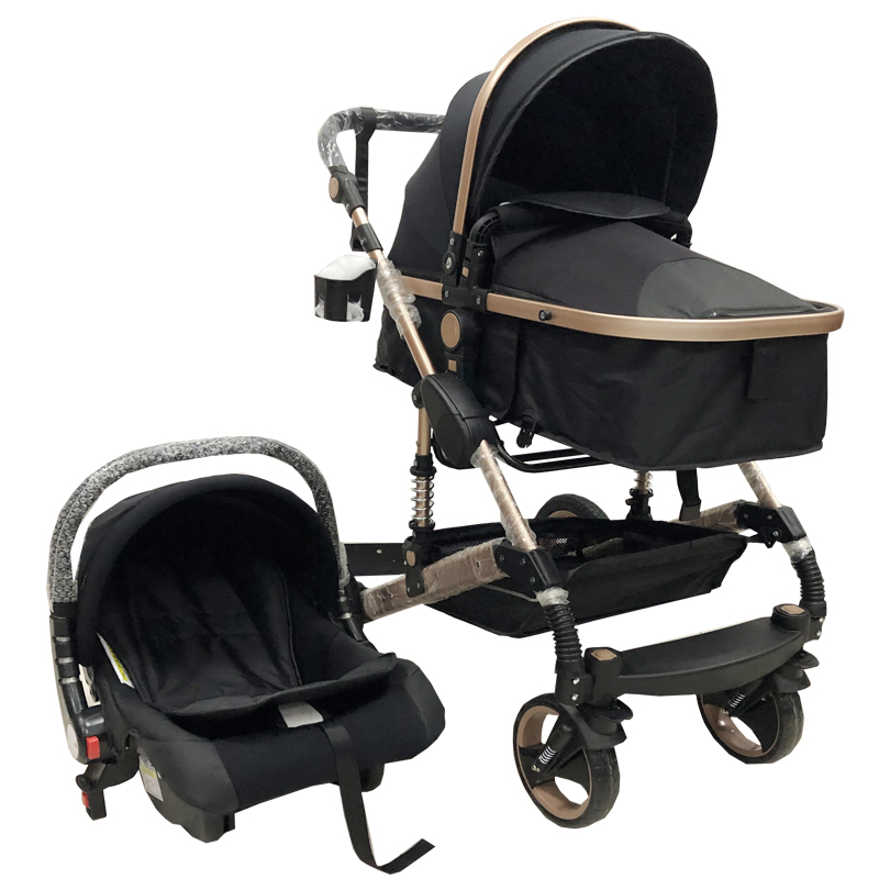 Good Quality High Landscape Four Wheels Baby Stroller