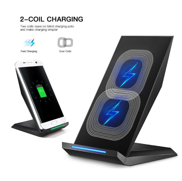 Mobile Phone Fast Qi Wireless Charger