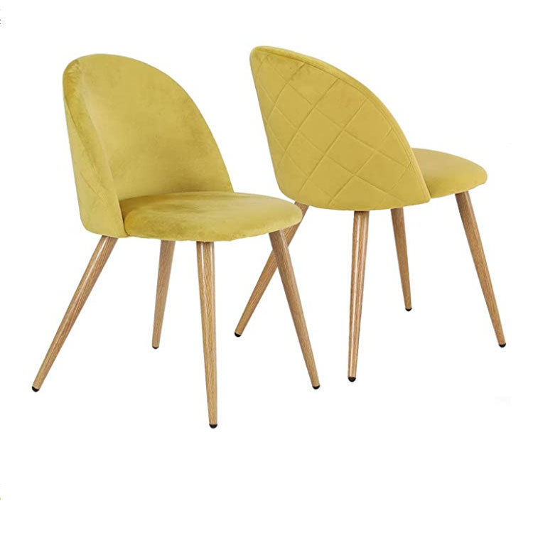 Стул бархатный для ресторана металлические ножки