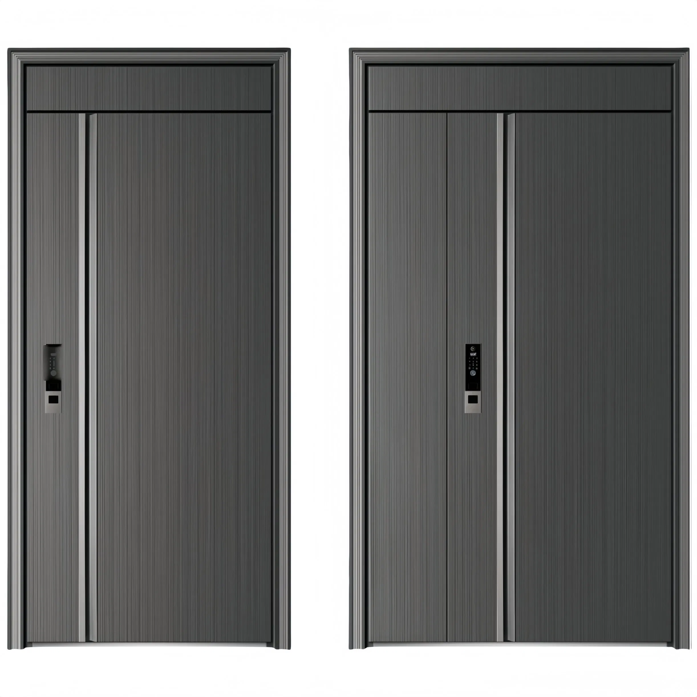 Стальная входная дверь Premium Grey для защиты и стиля