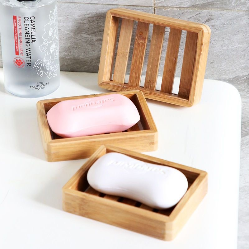 Bamboo Soap Box Japan Bathroom and Home Use Ideal Hotels Box
