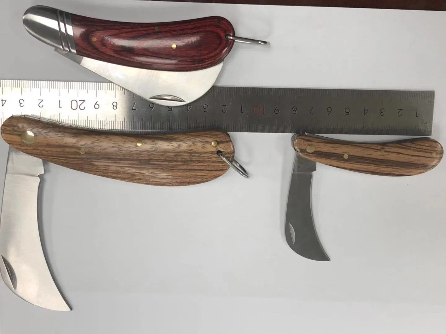 Mushroom Knife with Wood Handle