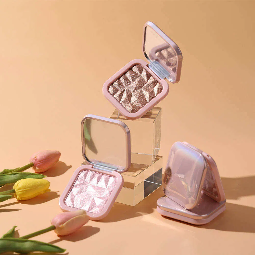 Hot Selling New Product Custom Gilr Women Waterproof Highlighter Wholesale Makeup Private Label Baked Highlighter