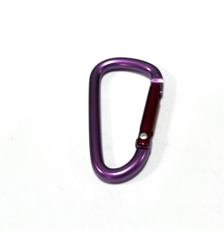 Factory Custom High Quality Cheap Oval Round Rotating Zinc Alloy Metal Clip Carabiner Hook