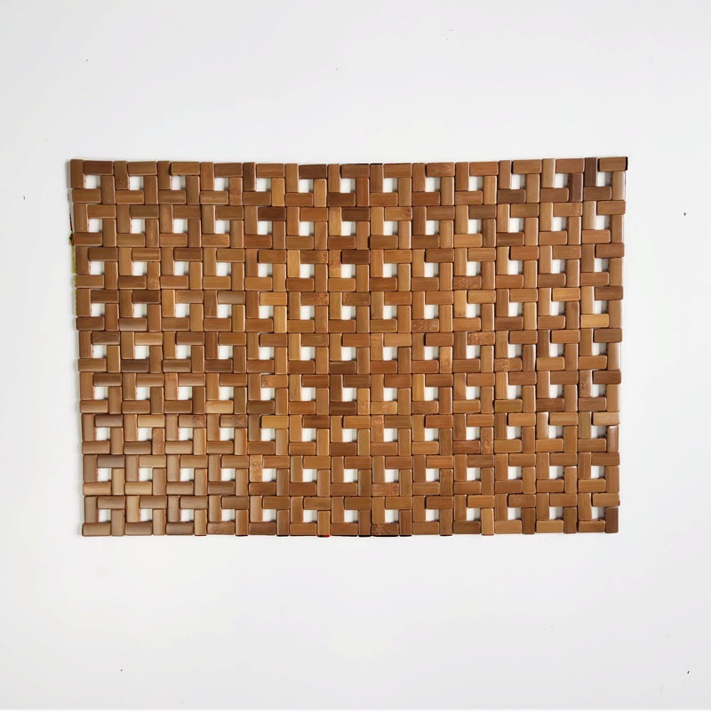 High Quality Customized Wooden Natural Bamboo Anti-Ground Pad Absorbent Anti-Slip Bathroom Mat