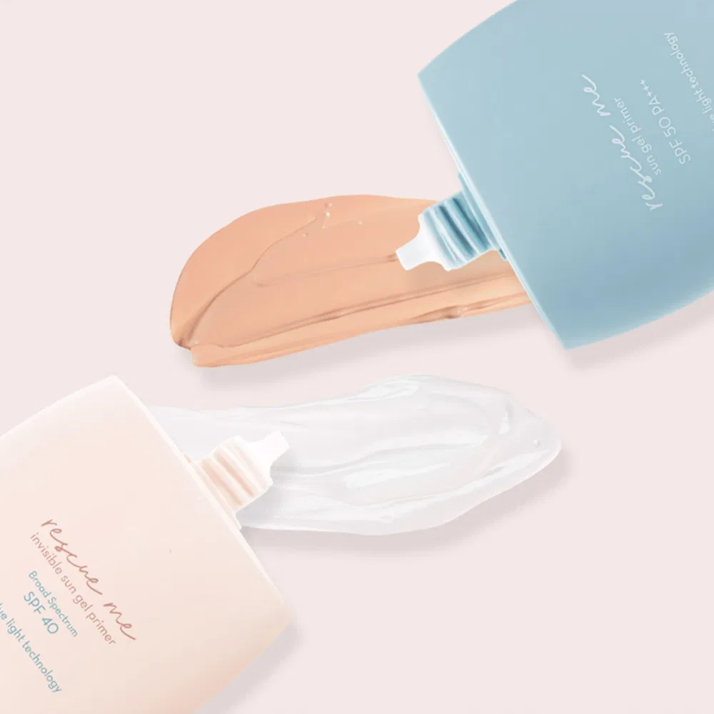 Private Label Beauty Face Three in One Super Glow Serum SPF 50 Sunscreen Tinted Color Foundation Serum