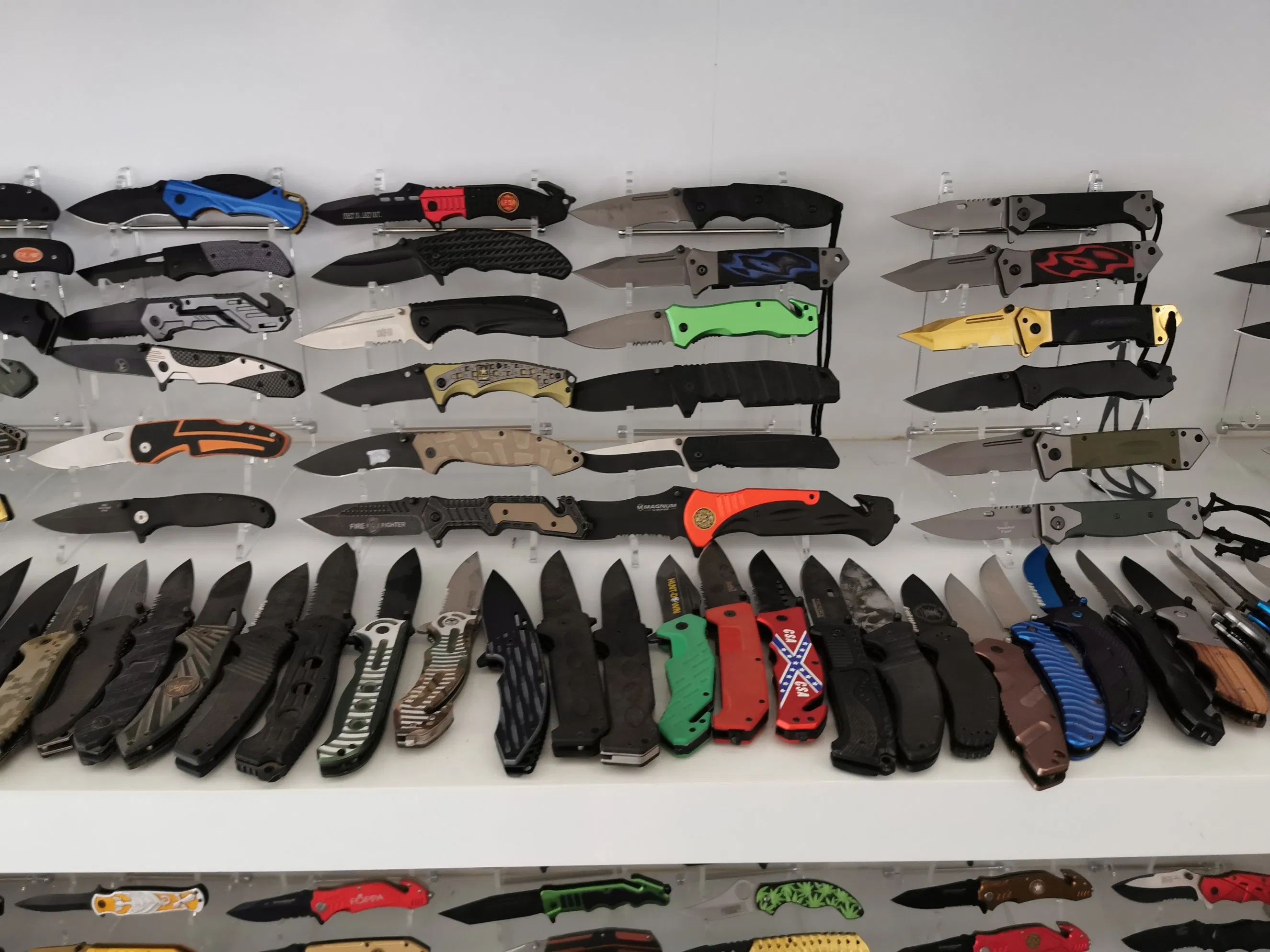 12"3Cr13 Steel Hunting Knife with Wooden Hanlde (SE-K74-BR)