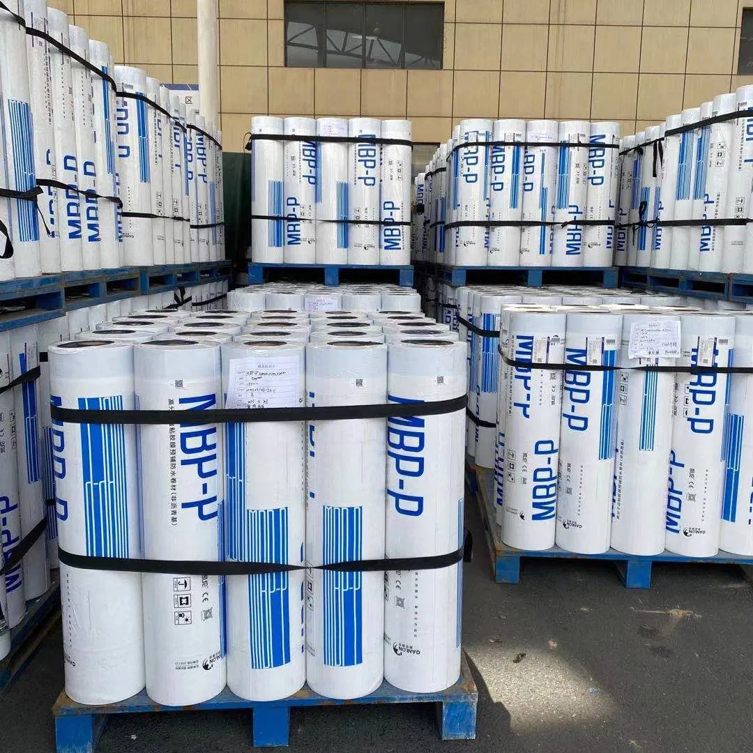 Canlon HDPE Self-Adhesive Waterproof Membrane Mbp-PRO HDPE Sheet Waterproofing Rolling Membrane Below Grade Waterproofing