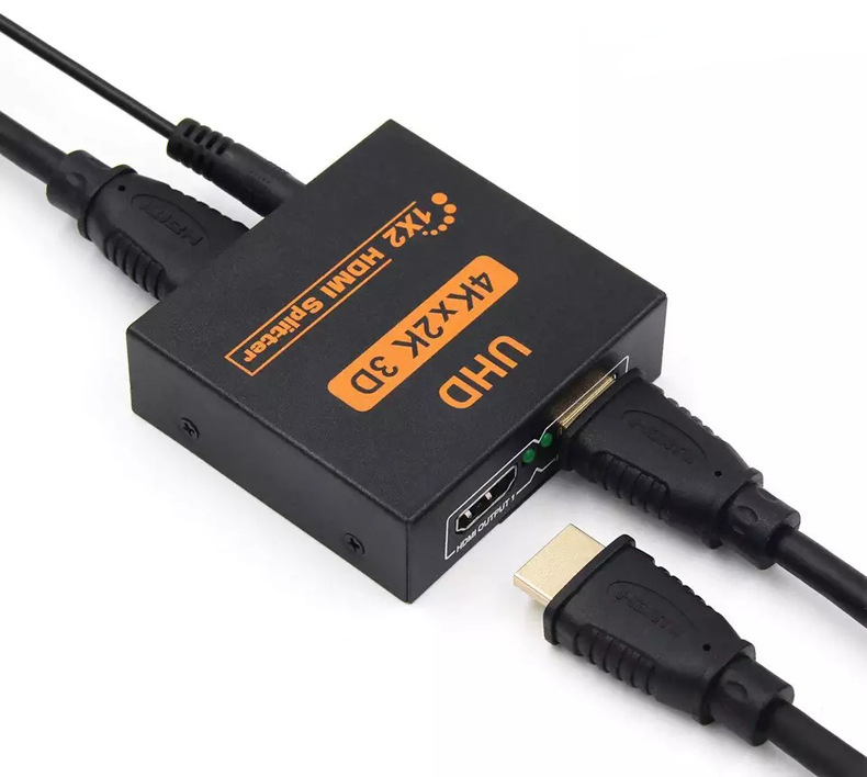 HDMI-сплиттер 1x2 4K UHD для видео-стены