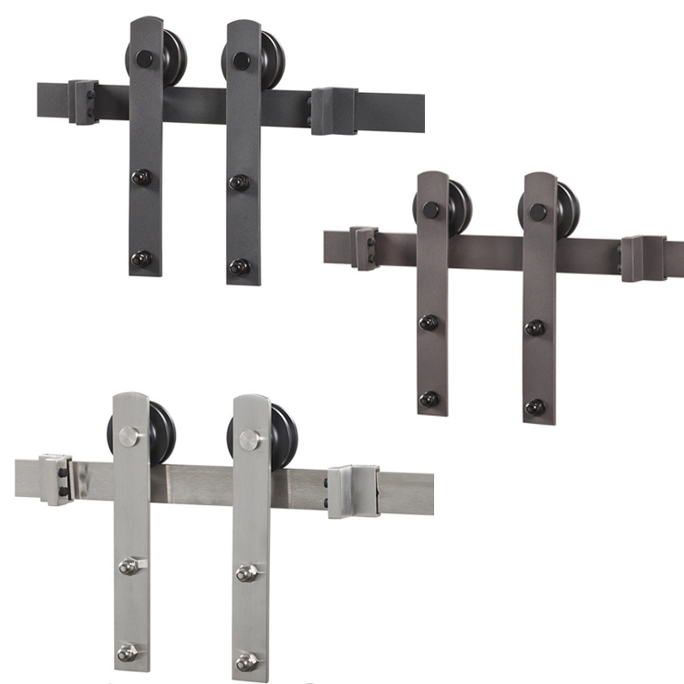 Heavy Duty Sliding Barn Door Hardware Kit Solid Barn Door