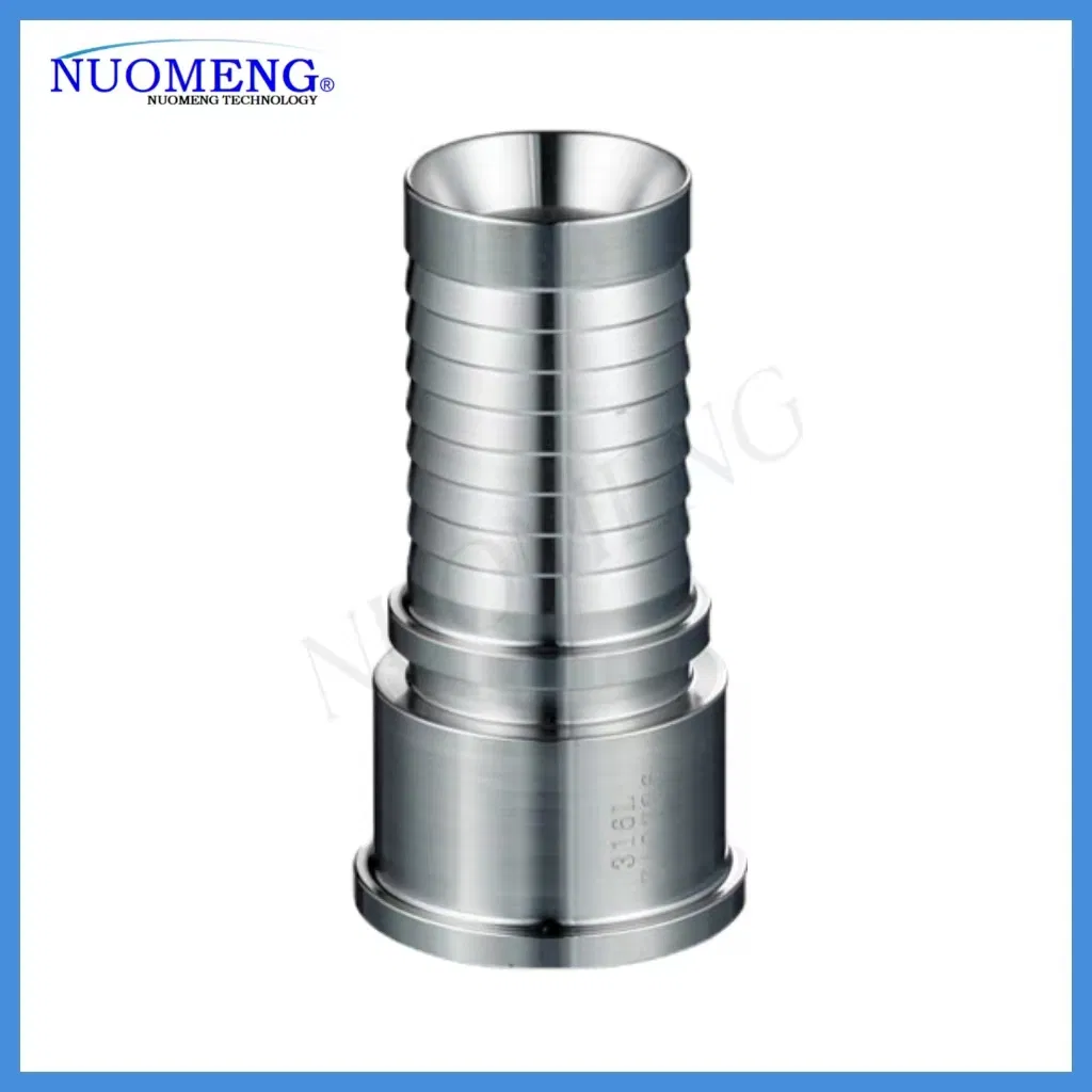 Premium Sanitary Stainless Steel Clamped Hose Coupling for Industrial Use