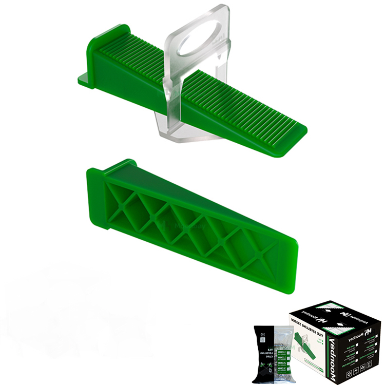 Outdoors Indoor Marble Tile Floor Spacer Ceramic Clips Tile Leveling System