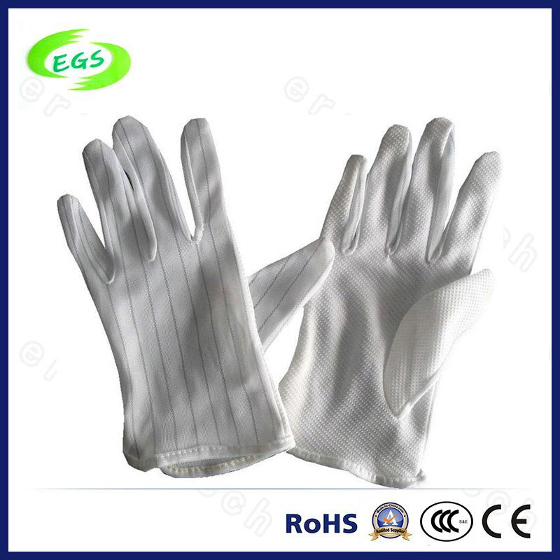 100% Cotton Fingertip Coating Spandex Cotton Knitting Gloves