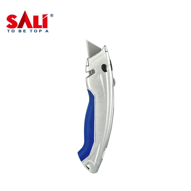 Sali 60mm Sk5 Blade with Zinc Alloy Handle Retractable Utility Knife