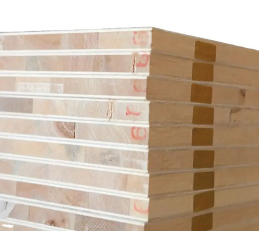 Molduras Pared Hot Sale Decoration Material Customized Pet Film Faced UV Rubber Oak Mountain Finger-Jointed Ecological Boards Eco-Friendly