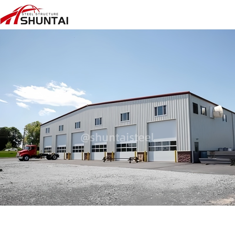 Prefabricated Light Steel Structure Workshop Building Warehouse Shed Hangar Steel Structure Warehouse