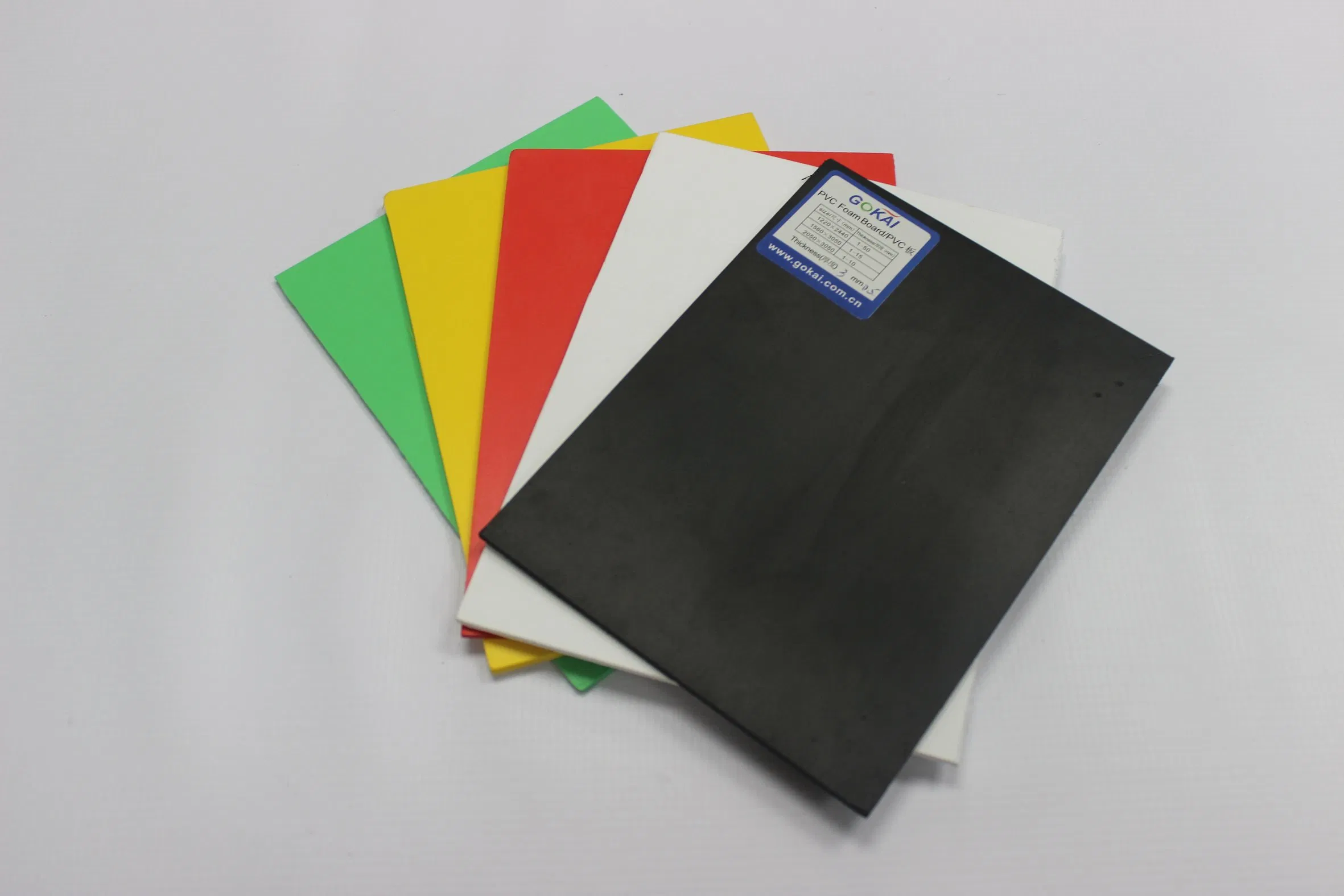 Supplier Wholesale Black/Colorful PVC Hard Celuka Foam Board for Decorative Panels