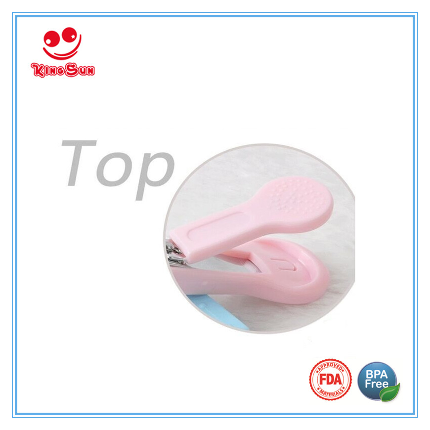 Safe Cute Baby Nail Scissors with Environmental Material