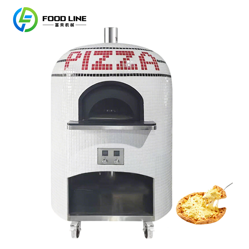 Clay Rotating Automatic Modern Mini Indoor Mobile Professional Pizza Oven