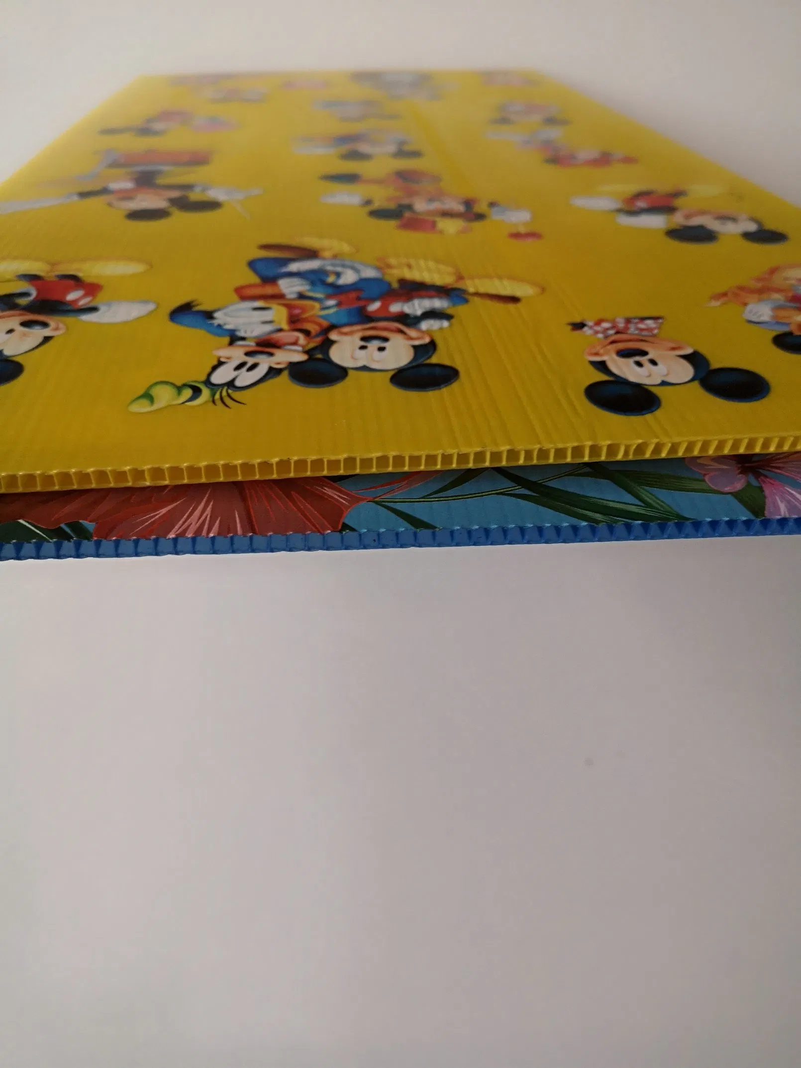 Yellow UV Resistant PP Corrugated Plastic Panels Corrugated Plastic Sign