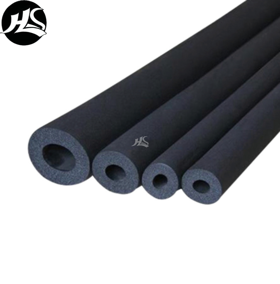 Elastomeric Closed Cell Acoustic Rubber Foam Thermal Insulation Tube Pipe