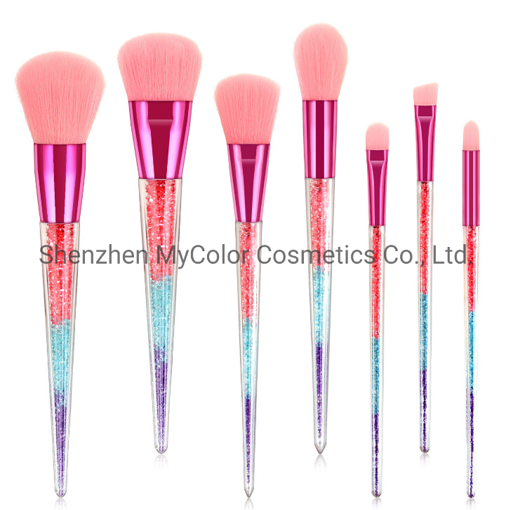 Portable Makeup Brushes Set Premium Synthetic Blush Bronzer Eyeshadow Brush Set Maquillaje