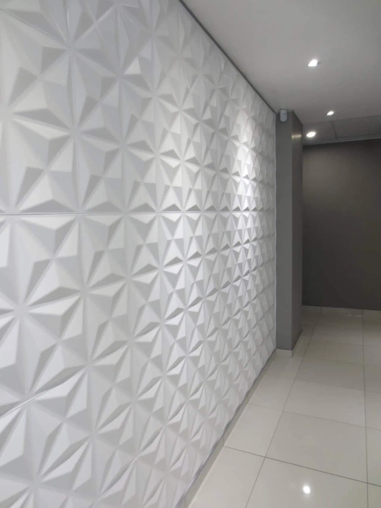 Decorative Wall Decoration Exterior 3D PVC Ceiling Tile Wall Panel