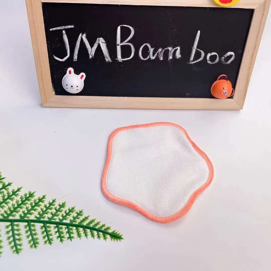 Многоразовые бамбуковые диски для снятия макияжа с мешочком