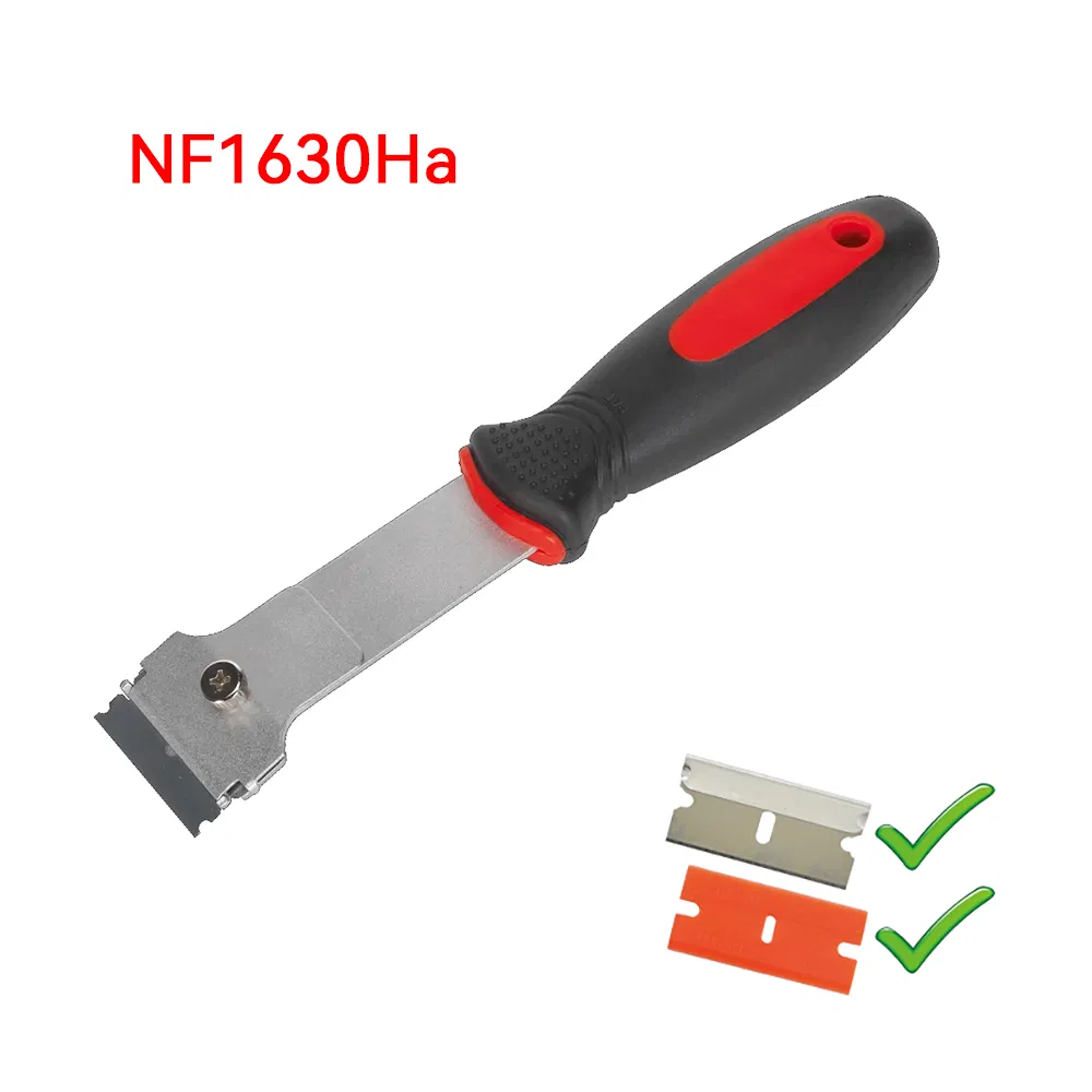 Hautine Scraper Plastic Razor Scraper with Metal Blades or Plastic Blades