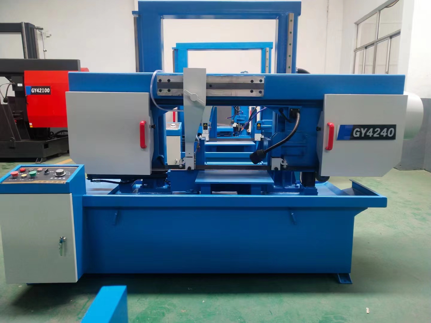 Станок ленточнопильный угловой резки 45° по металлу