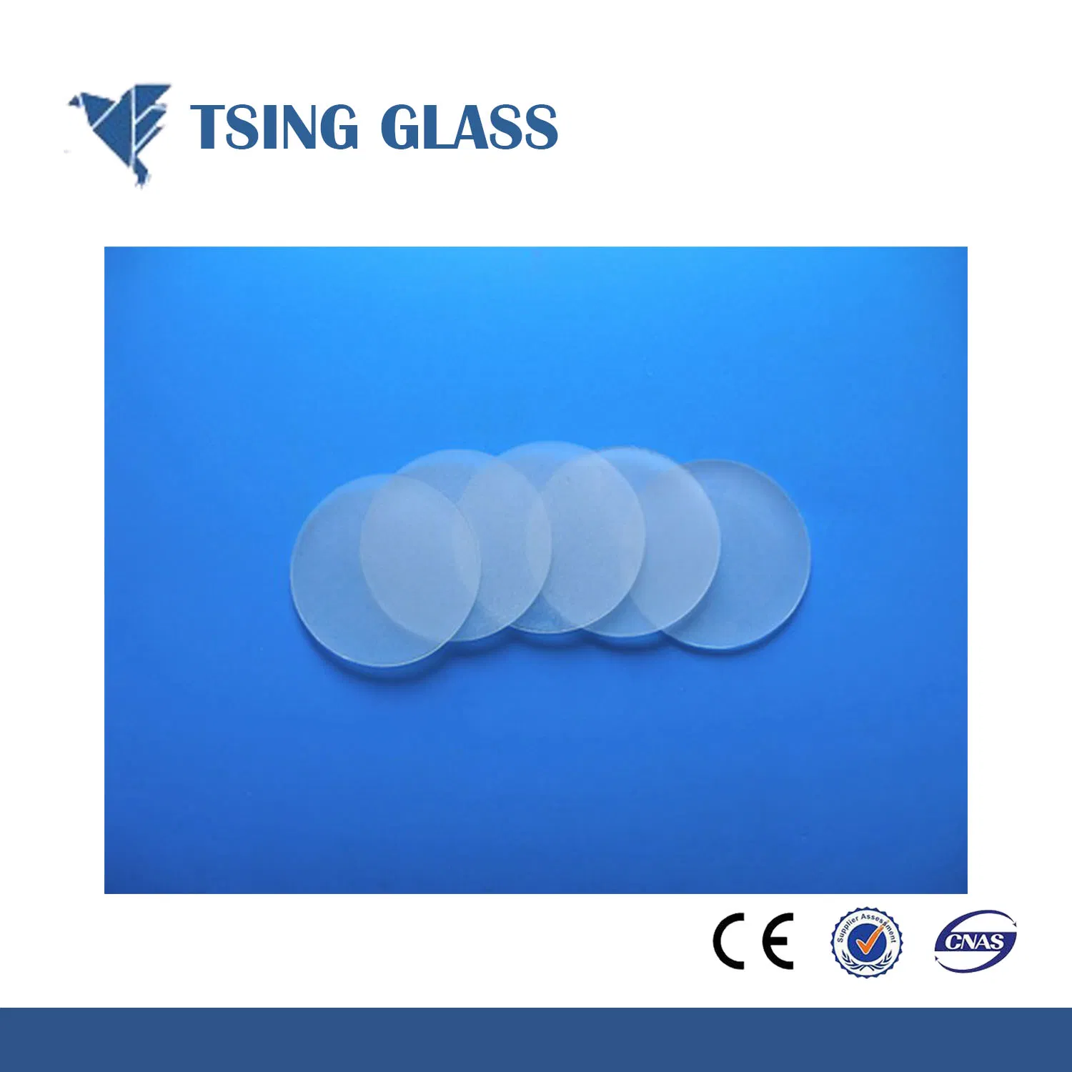4-15mm Clear / Colored Acid Etched Glass
