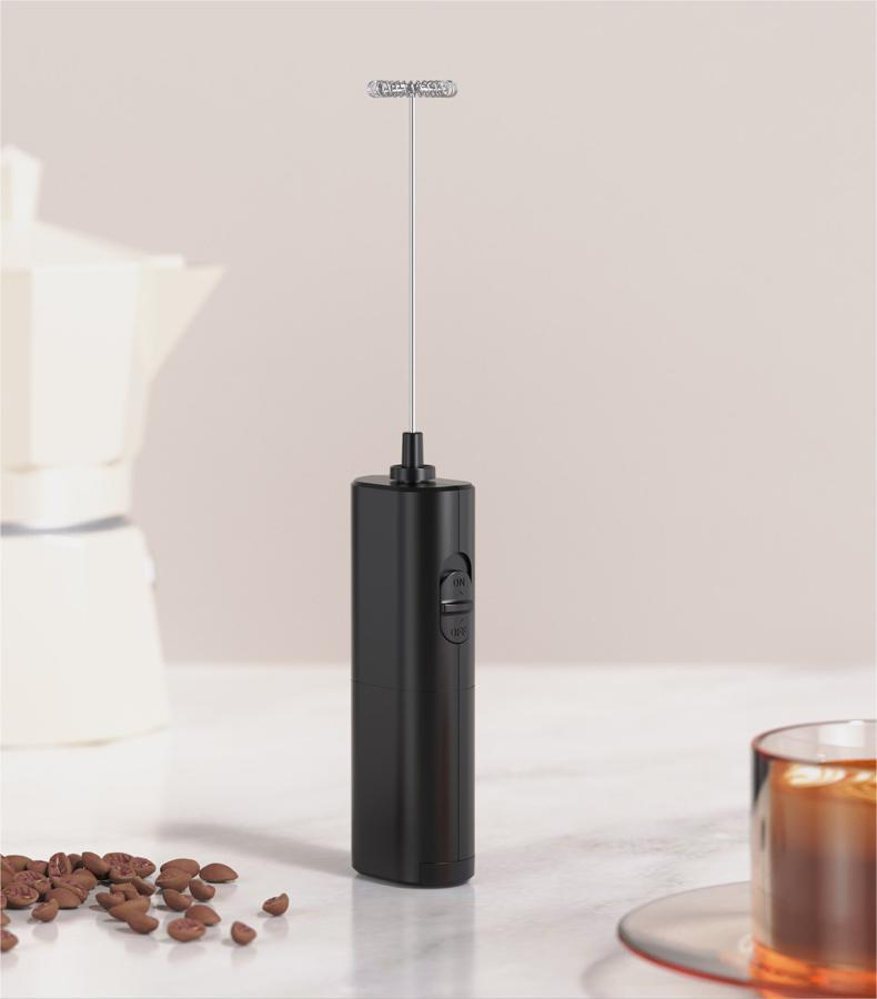 Household Office Handheld Coffee Mixer Portable Milk Cream Frother with Electric Whisk