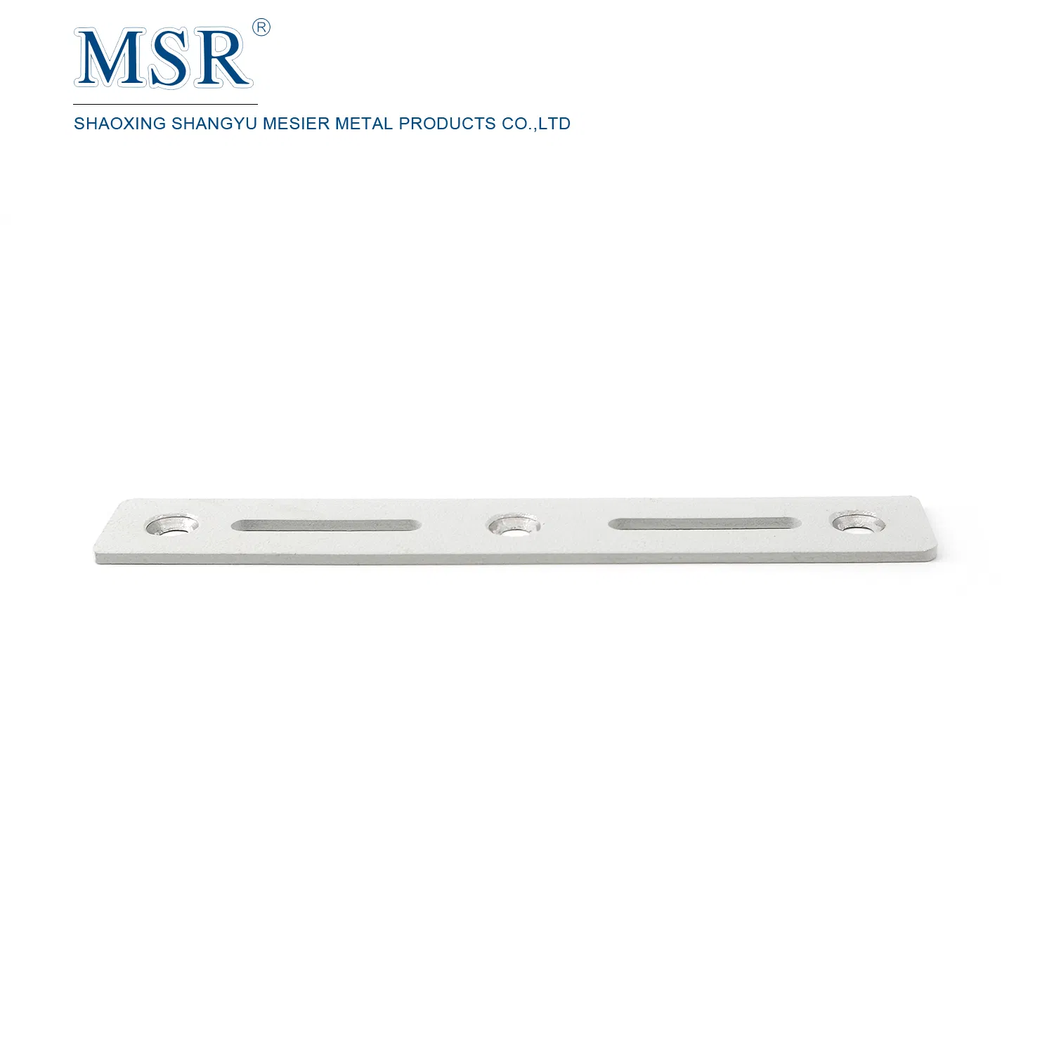 1199 Step Aluminium Profile Bracket Steel Plate Connector 240 Series in Grey Powder Coating in Steel Material From Msr Factory