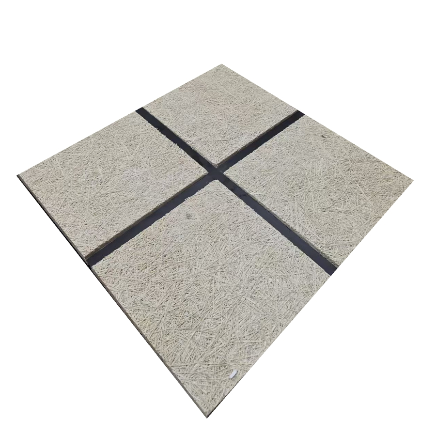 Natural Wood Wool Fibers Cement Board 4' X 8' 2' X 4' 2' X 2'