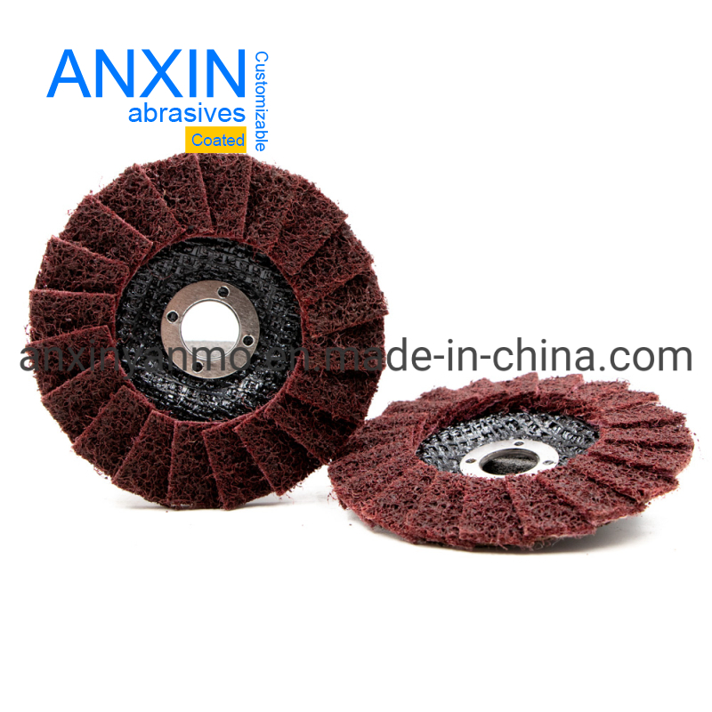 115mm Non-Woven Nylon Flap Disc for Precision Metal Finishing