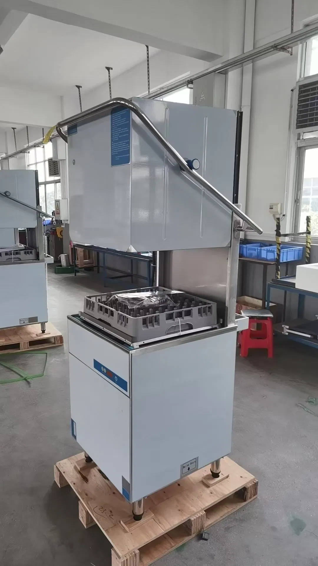 Professional Stainless Steel Commercial Undercounter Glass Cup Dishwasher Machine