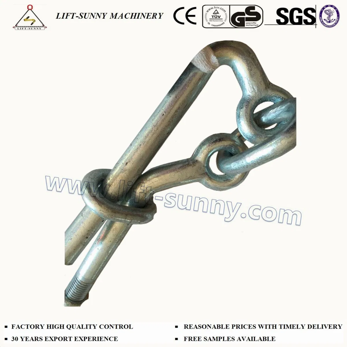 Hot Dipped Galvanized Electric Galvanized Self Color Deck Lashing Turnbuckle