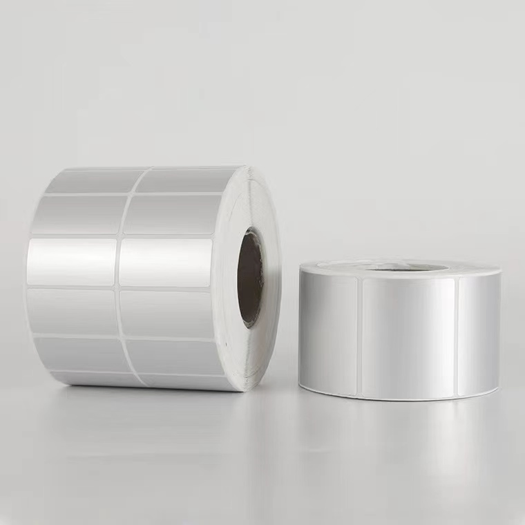 Inkjet Printing Glossy Silver Pet Vinyl Sticker Label for VIP Printer