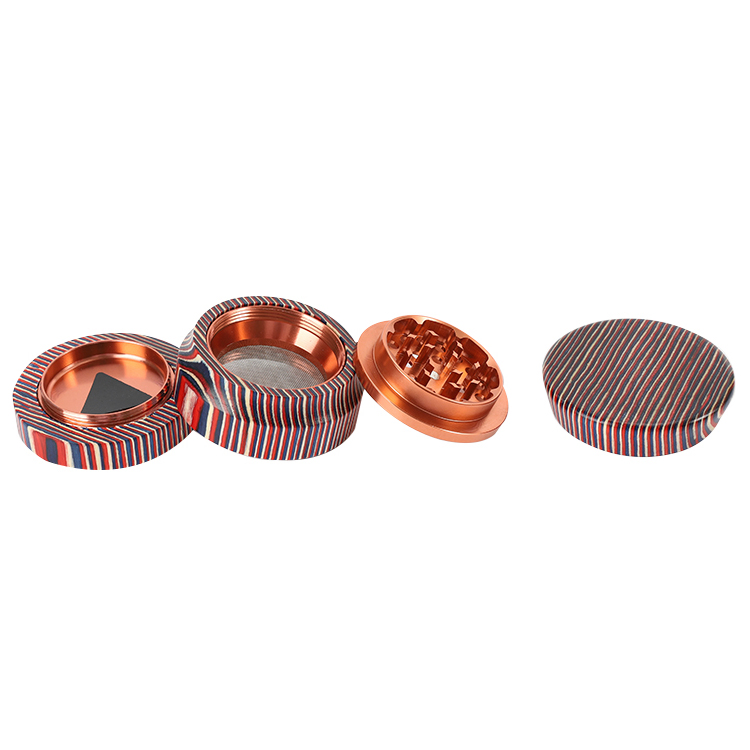 Smoking Accessories 63mm Dry Wood Herb Grinder for Tobacco and Kitchen