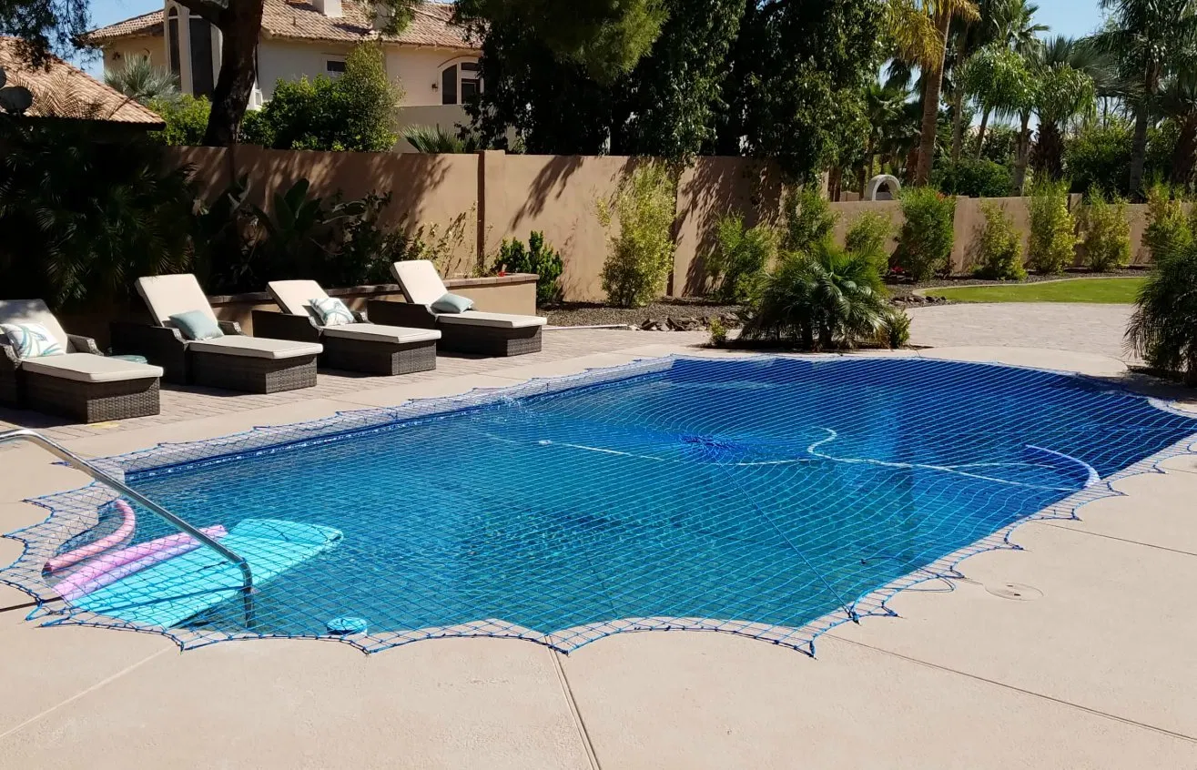 China Supplier High Quality Customized Color Standard Size Swimming Pool Safety Net