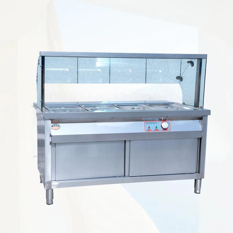 Electric Bain Marie for Restaurant Commercial Bain Marie Hot Bain Marie with The Glass Cover