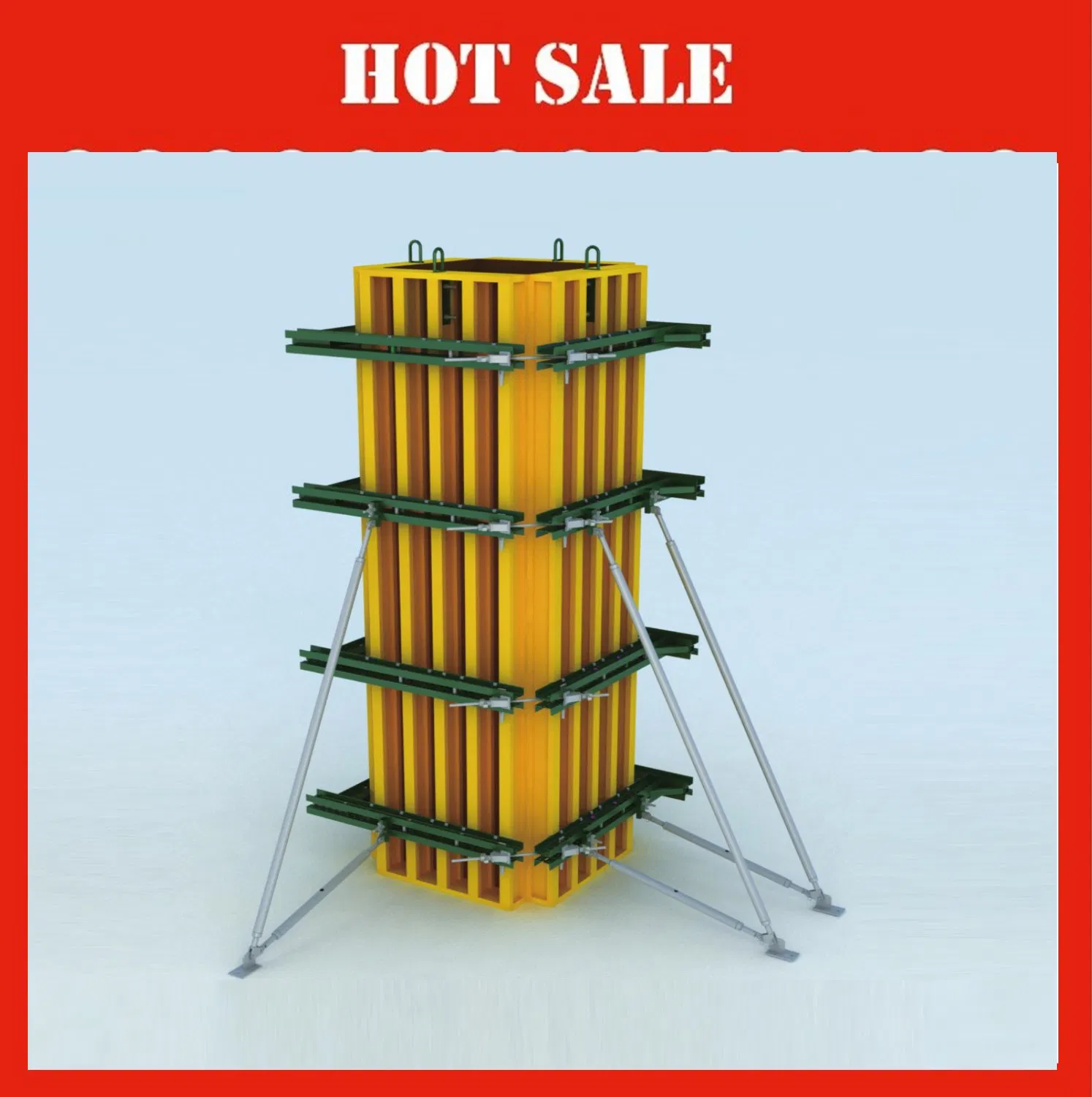 ISO Approved Timber Beam Construction Formwork for Column and Wall Concrete