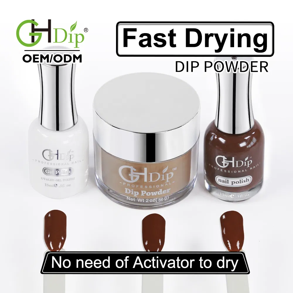 Fast Drying Dipping Powder Color Match Gel and Lacquer