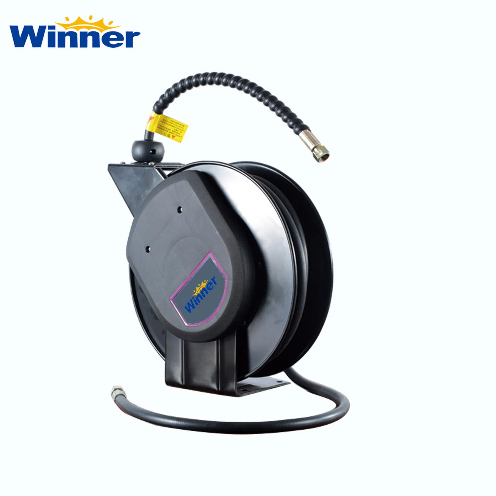 Winner Retractable Auto Rewind Water Hose Reel Bracket Wall Mount