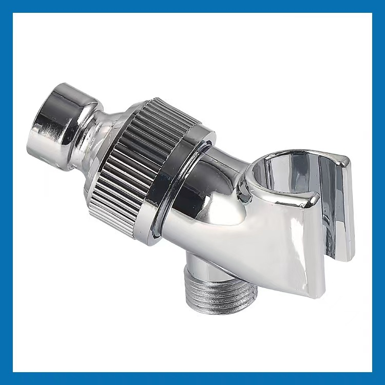 Premium Chrome Adjustable Shower Head Holder for Ultimate Comfort