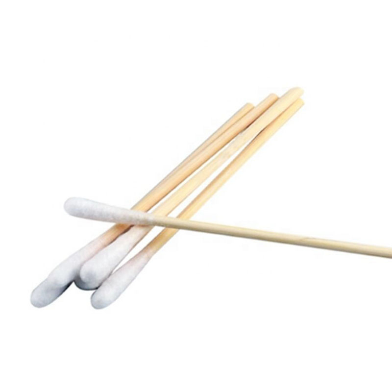 Disposable Natural Wooden Cotton Buds Swab Make up Ear Cleaning