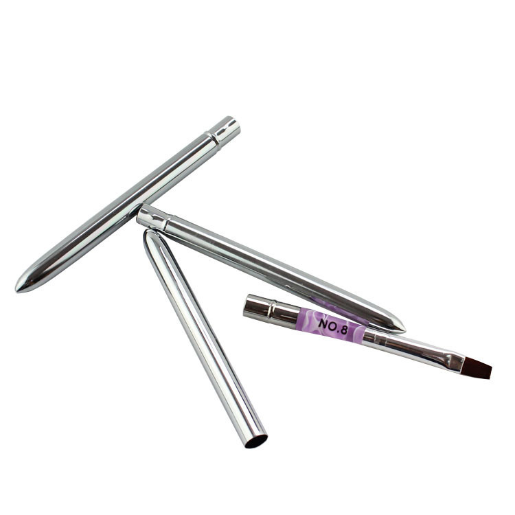 Factory Sell Nail Art Detachable Brush for Copper Tube Gel Brush