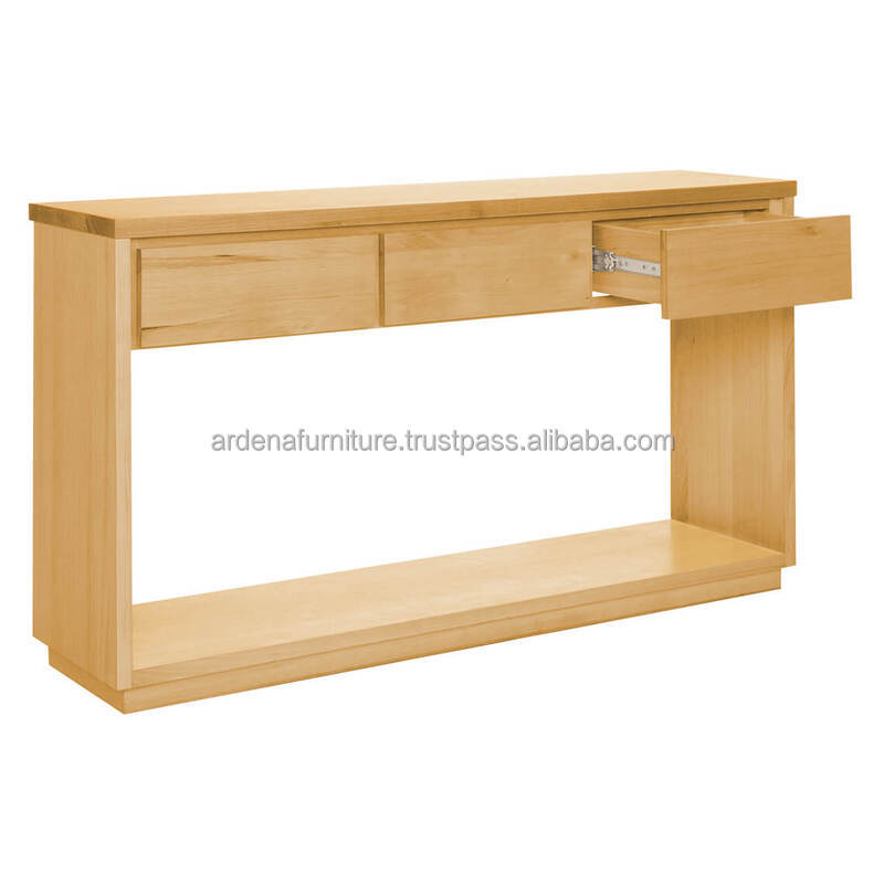 Консоли деревянные с ящиками минимализм