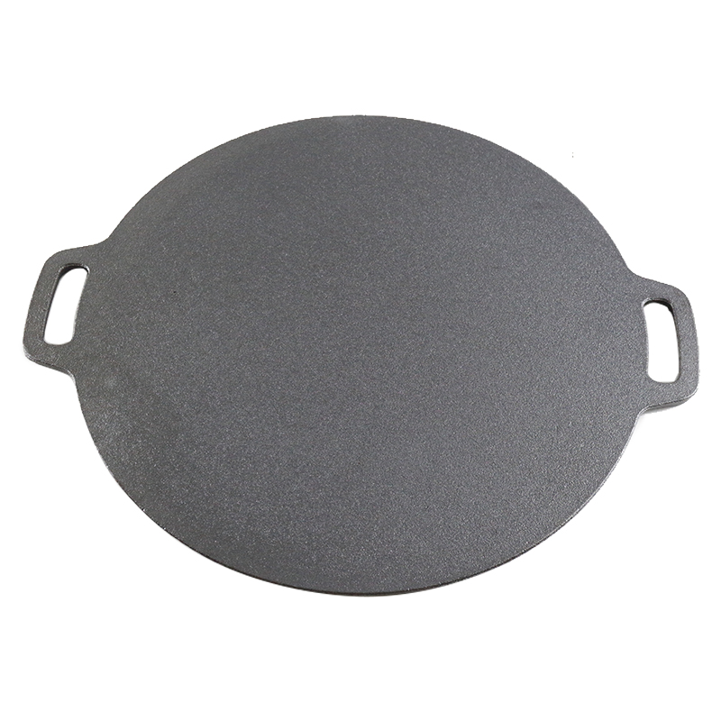 Чугунная гриль-сковорода с прессом для идеальной жарки